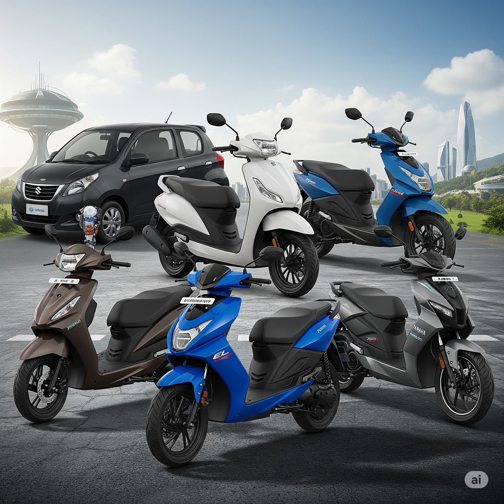 Yamaha, Hero और TVS ला रहे हैं नए Electric Scooters – जानें लॉन्च टाइमलाइन और फीचर्स